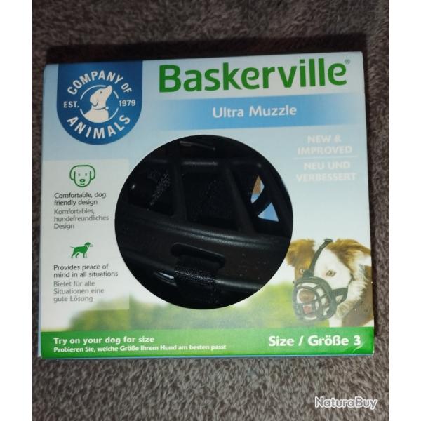 Muselire Baskerville taille 3