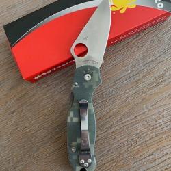 Vends couteau outdoor Spyderco Para 3