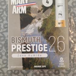 50 cartouches Mary Arm Cal 16/67 BISMUTH Prestige 26g n°6