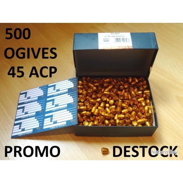 500 ogives 45 ACP H&N Sport TC 452"/200 HS 200gr  79.00 Euros !!!!!- VENDU PAR JEPERCUTE (SI261)