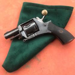Housse holster étuis velour vert pour revolver  320 Bulldog et petites armes