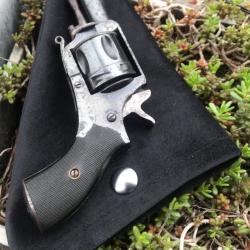 Housse holster étuis en velour noir pour revolver 320 Bulldog et petites armes