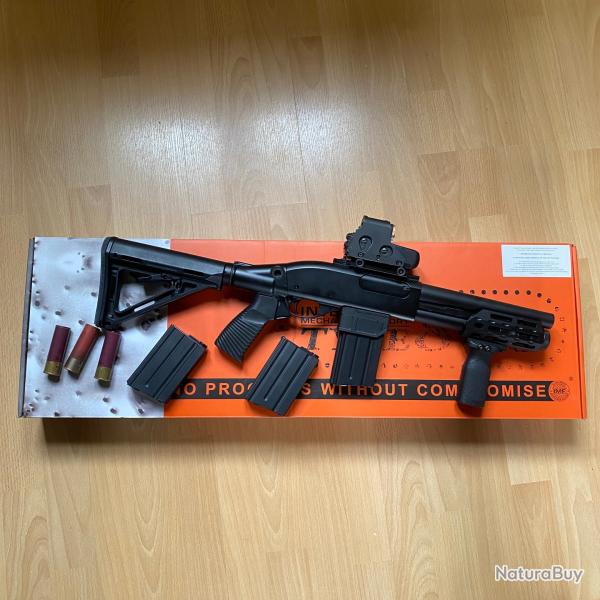 Golden eagle M870 Gaz (M8878 / Noir)