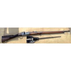 Lebel modele 1886 M93 modifie N calibre 8mm avec baionnette