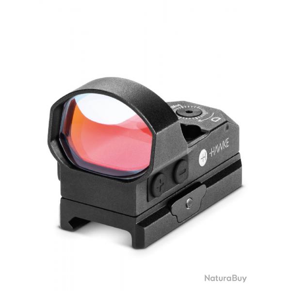 Point Rouge HAWKE Reflex Grand Angle Ret. Circle Dot pour fixation sur rail Weaver/Picatinny
