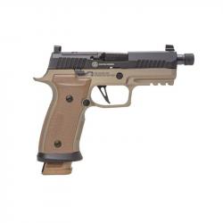 PISTOLET SIG SAUER P320 AXG COMBAT Canon Fileté Cal 9mm
