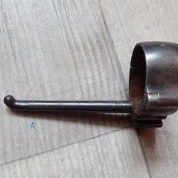 Tenon de baionnette de fusil 1889 ou 1896/11, G11 ou K11 suisse Schmidt Rubin