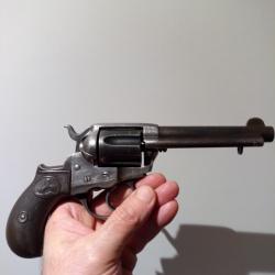 REVOLVER COLT 38 LC LIGHTNING 1877 AVEC PV