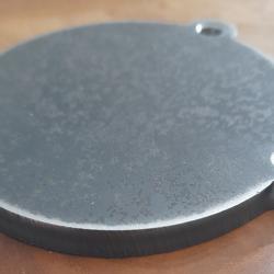 Lot 6 gongs métalliques 22lr/9mm