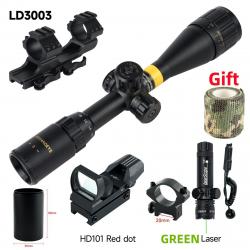 Lunette de visée optique réglable  4-16X44 SET B--GREEN LIVRAISON GRATUITE !!!