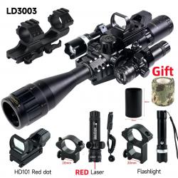 Lunette de visée optique réglable  4-16X44 SET C--RED LIVRAISON GRATUITE !!!