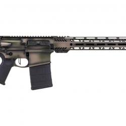 Carabine PSA Custom PA-10 GEN3 .308WIN 18" Rifle-Length 15" Mlok Rifle W/ Flatbow FCG, Worn Desert M