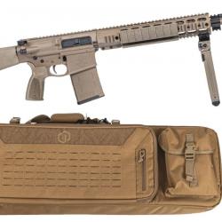 Carabine PSA Sabre AR-10 Rifle Forged 20" 6.5 Creedmoor w/ 12.5" Quad Rail, A1 Stock, Magpul Bi-Pod,