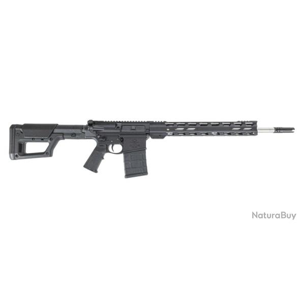Carabine PSA Sabre AR-10 Rifle Forged 18" 6.5 Creedmoor w/ 15" Knurled Slant Rail & Magpul PRS Lite 
