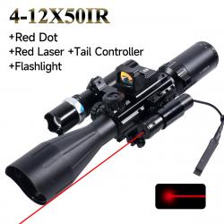 DulSight-Télémètre de chasse 4-12x50IR -**Set E LIVRAISON GRATUITE