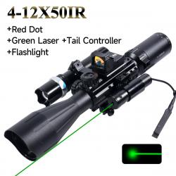 DulSight-Télémètre de chasse 4-12x50IR -**Set F LIVRAISON GRATUITE