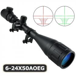 AOEG-Lunette de visée optique de chasse 6-24x50 -**11MM