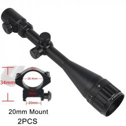 AOEG-Lunette de visée optique de chasse 6-24x50 -**20MM LIVRAISON GRATUITE