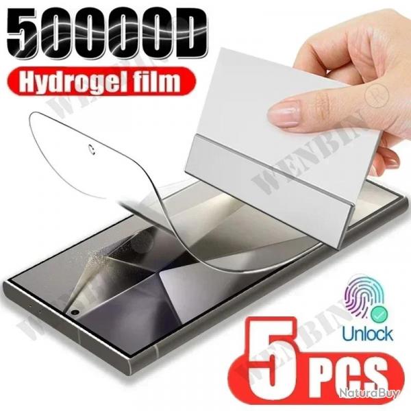 5 Film Hydrogel Protection Ecran pour Samsung, Smartphone: Galaxy A56
