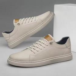 Chaussures Homme Cuir Beige - Décontracté, Habillé - Noir, Grande Taille 36 47 - Outdoor & Bureau