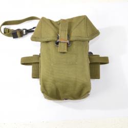 Porte chargeur toile pour fusil US M14. Surplus collection étui musette cartouchière pouch tir tar A