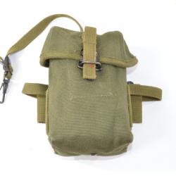 Porte chargeur toile pour fusil US M14. Surplus collection étui musette cartouchière pouch tir tar C
