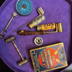 lot chasse et collection Manufrance  tire cartouche chargettes boites amorces