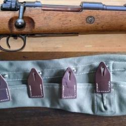 Etui housse en toile canvas pour carabine MAUSER 98K WW2 K98 COVER GEWHER 98 K