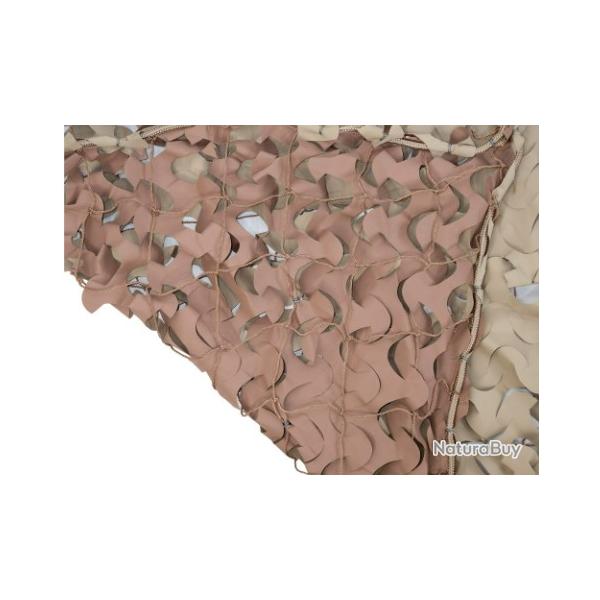 Filet de camouflage couleur dsert 2X3