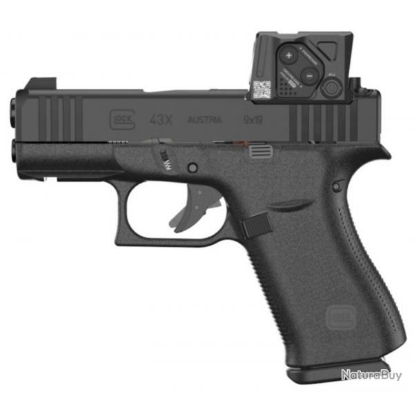 Pistolet GLOCK 43X Gen5 FS MOS A-CUT Aimpoint COA Combo cal.9x19