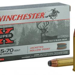 WINCHESTER cal.45-70 Gvt Jacketed Hollow Point 300 grains - 19.4 grammes /20