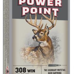 WINCHESTER cal.308 Win Power Point 180 grains - 11.7 grammes /20