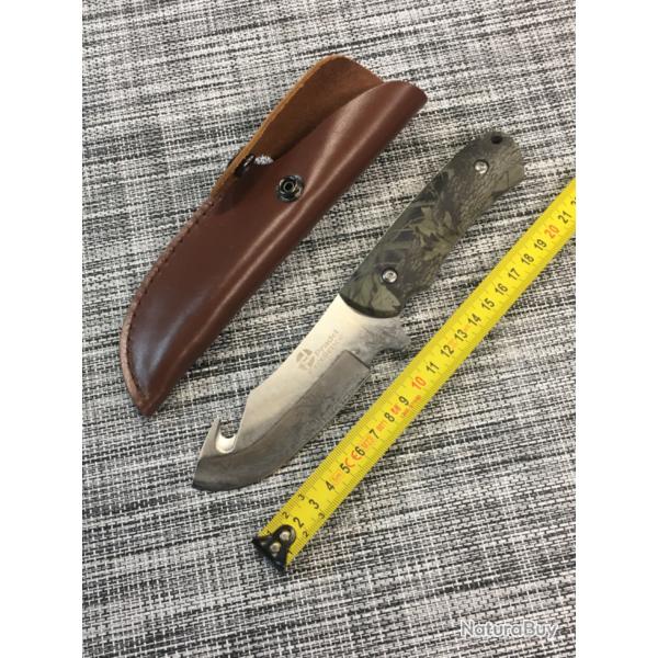 Couteau dpouilleur pradel  avec tui