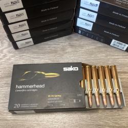 Lot 10 boite Sako hammerhead 30.06 220gr