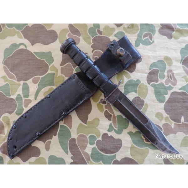 USN MK2 Robeson marquage lame US WW2.