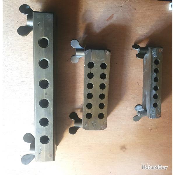 MOULES PLOMBS DE PECHE (lot de 3 )