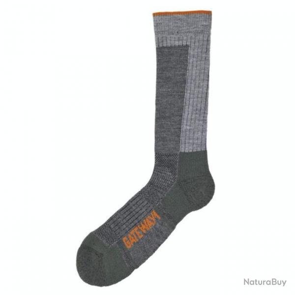 CHAUSSETTES 34% LAINE MERINOS -  BOOT CALF - GATEWAY