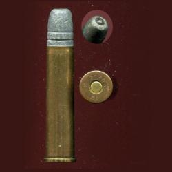 11,7 x 51,6 R Danish Remington CF M.1867-96 - balle plomb