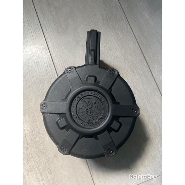Chargeur tambour Airsoft