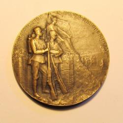 (519) Médaille "Pour la Patrie, pour la République" , signée FADDEGON