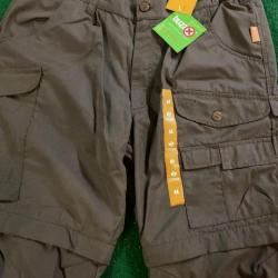 PANTALON-SHORT DE CHASSE LYNX KAKI - TAILLE 44 / L