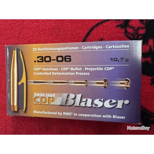 Blaser CDP 30-06 154 grs (x20)