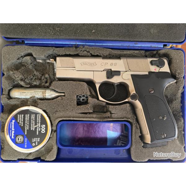 Pistolet  plomb 4.5 mm WALTHER modle CP-88