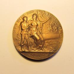 (518) Médaille "Entraînement physique préparation militaire" signé Grandhomme