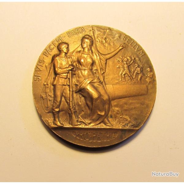 (518) Mdaille "Entranement physique prparation militaire" sign Grandhomme