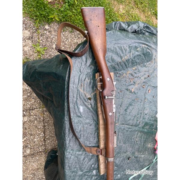 Berthier 07 15 modifi copie tirailleur indochinois modle 1902