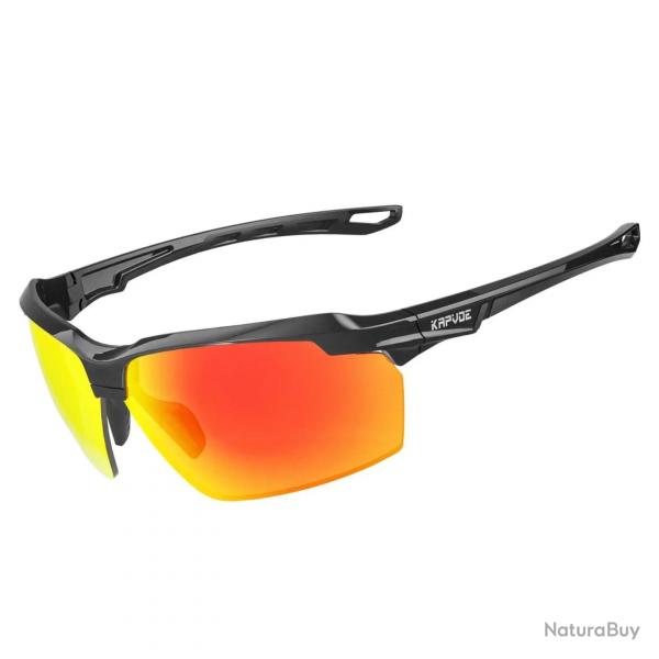 Kapvoe Outdoor Photochromic Polarized Explosion Proof Hunting CS War Game Eyewear Airsoft Shooting G