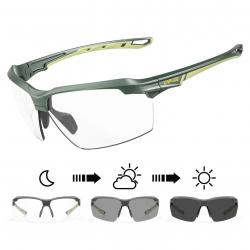 Kapvoe Outdoor Photochromic Polarized Explosion Proof Hunting CS War Game Eyewear Airsoft Shooting G