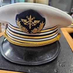 Lot casquette lieutenant colonel commissaire aux armées