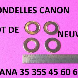 LOT 4 rondelles canon DIANA 35 DIANA 35S DIANA 45 DIANA 60 DIANA 66 - VENDU PAR JEPERCUTE (HUB1)